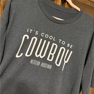 Western Horseman Dark Gray Short Sleeve Tee